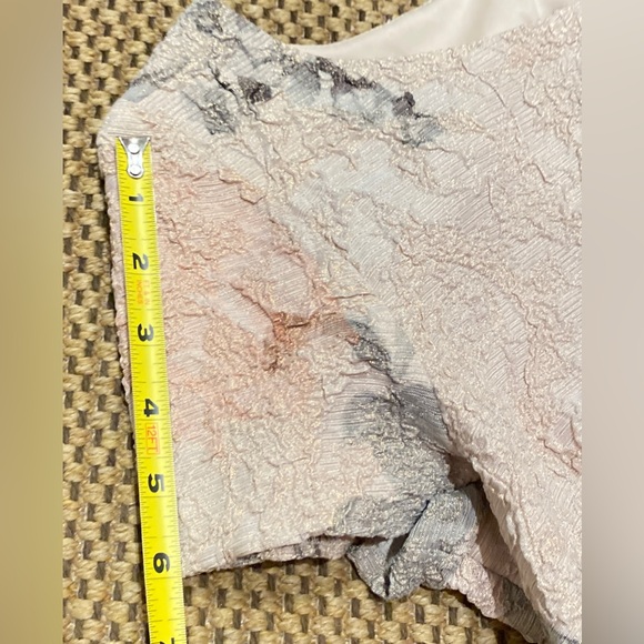 Adrianna Papell Floral Dress with Satin Waistband size 10 - Picture 11 of 14